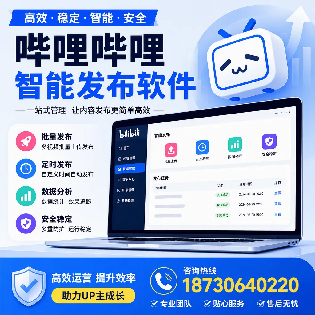 哔哩哔哩智能发布软件的性能测试与评估:张家界 用户指南